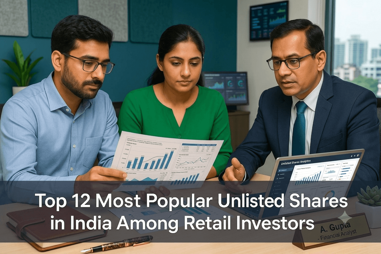 Top 12 popular unlisted shares in India for retail investors before IPO investment