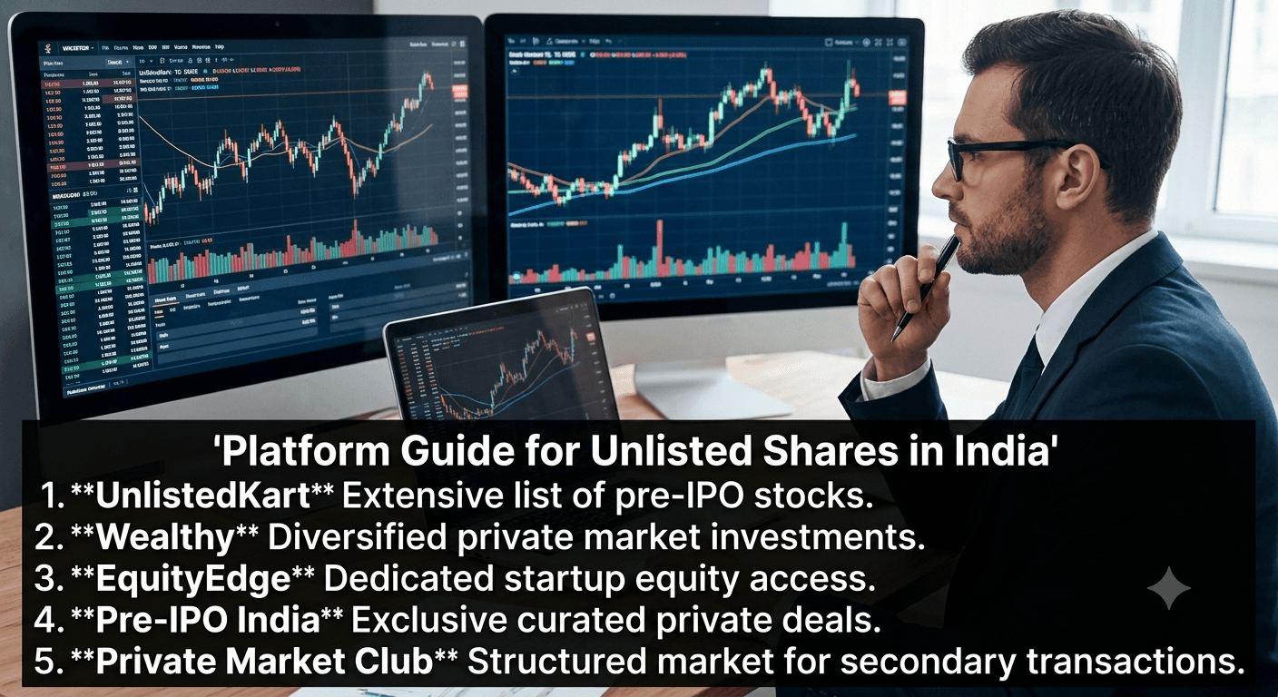 Best platform to buy unlisted shares in India with secure pre IPO investment opportunities