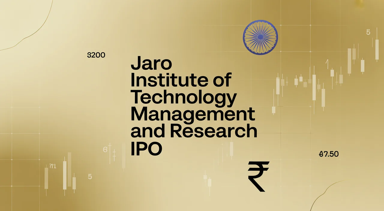 JARO INSTITUTE OF TECHNOLOGY MANAGEMENT AND RESEARCH IPO